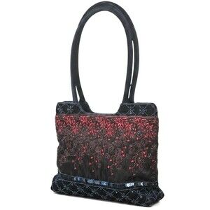 Vintage Ermo Colorful Hand Beaded Sequin Rare Boho Collectible Sachel Handbag